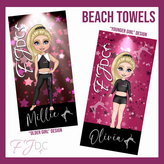 FJDC Beach Towel