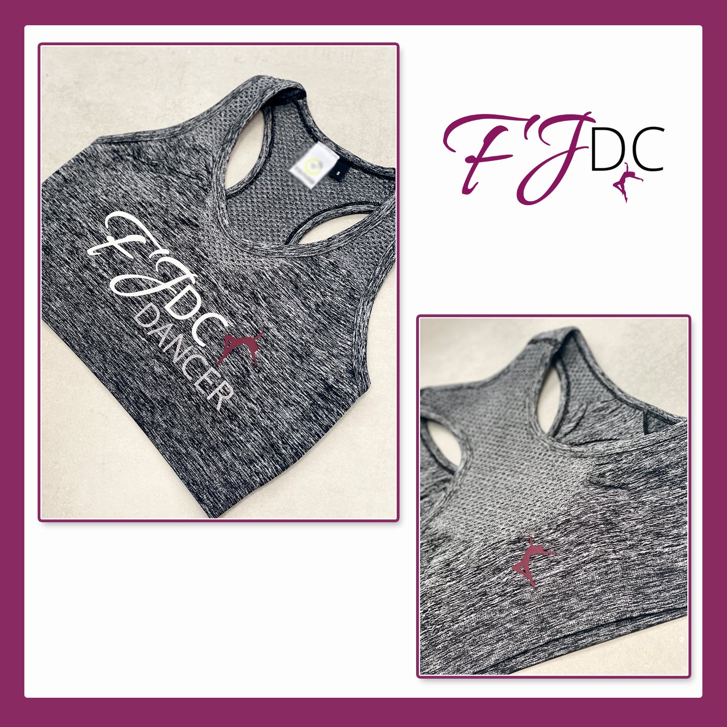 FJDC Sports Bra Crop