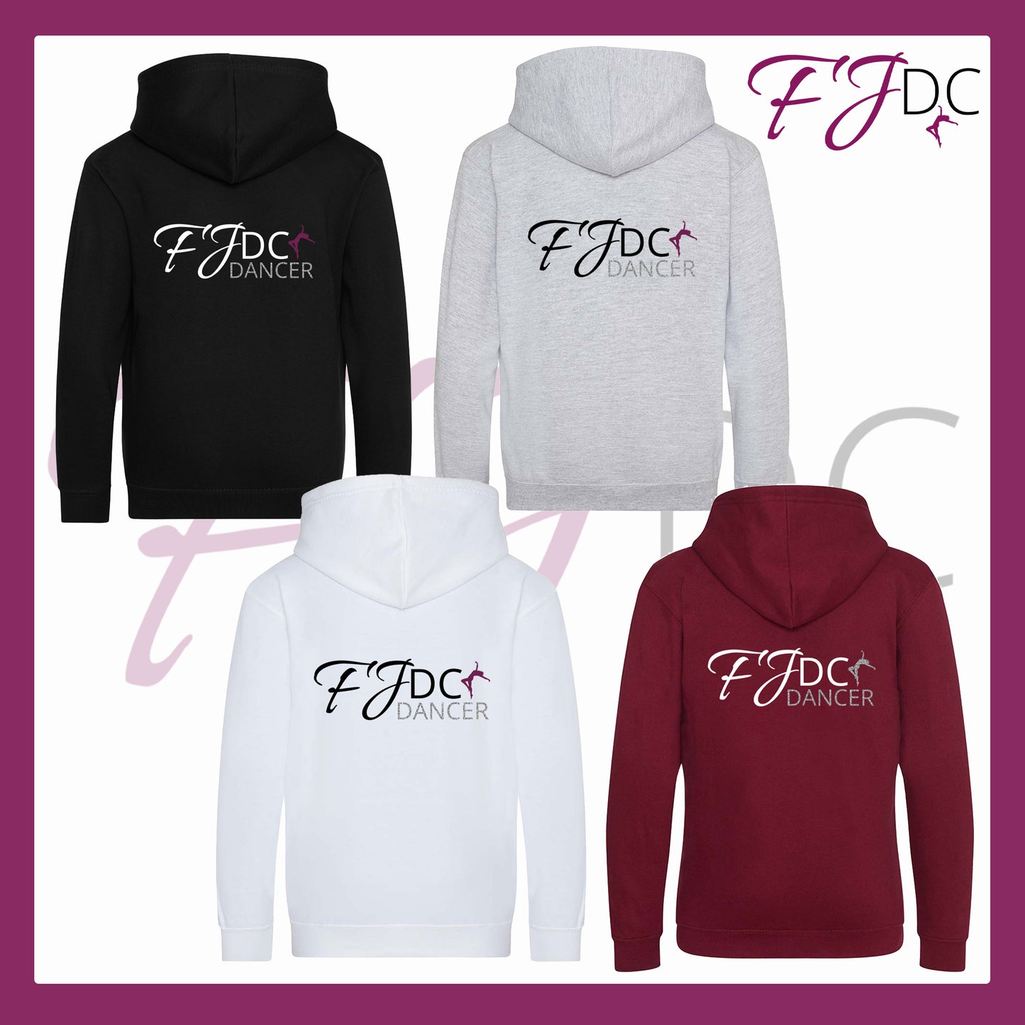 FJDC Dancer Zip Up Hoodie